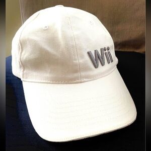 Nintendo WII White Baseball Cap- Unisex